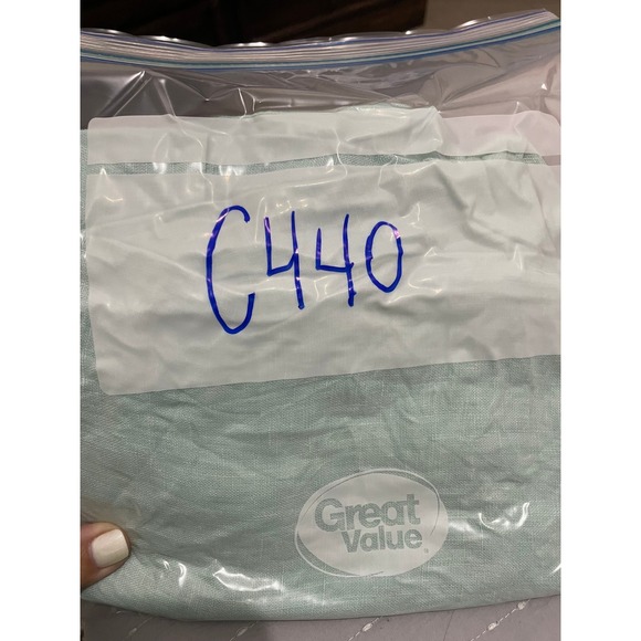 Cut Loose Linen Tank Top Women's XL Sleeveless Mint Green Made in USA - Picture 6 of 6